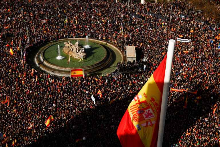 madrid |  The Spanish right mobilizes tens of thousands of demonstrators