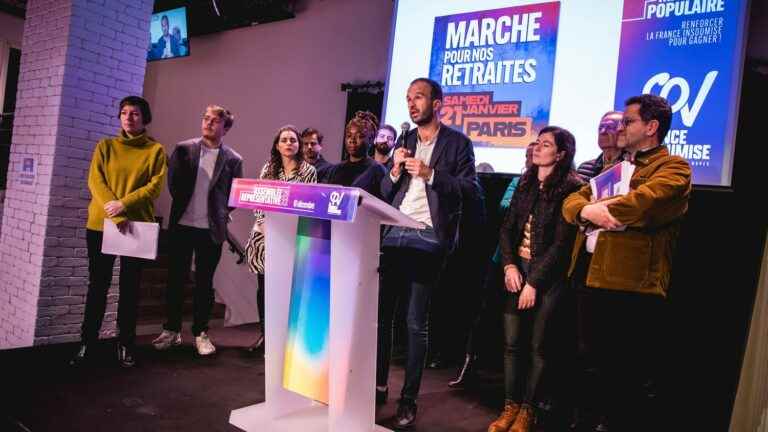 on the sidelines of the trade union front, La France insoumise draws its own mobilization calendar