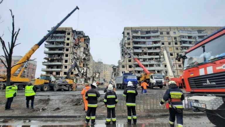 search continues in rubble of Dnipro building even though there is ‘no chance’ of finding survivors