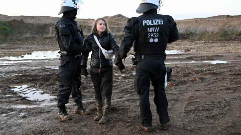 the Lützerath coal mine, a symbol of opposition to fossil fuels