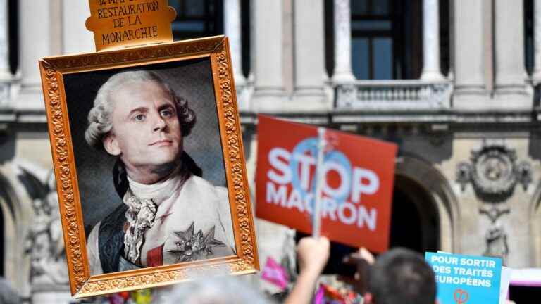 the death of Louis XVI and President Macron