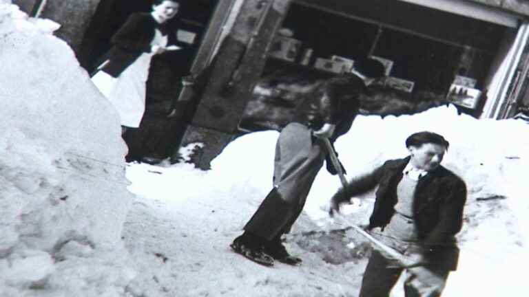 the inhabitants of Mouthe, in the Doubs, regret the winters of yesteryear