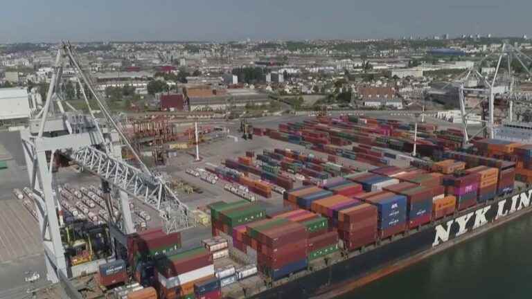 the port of Le Havre under the threat of traffickers