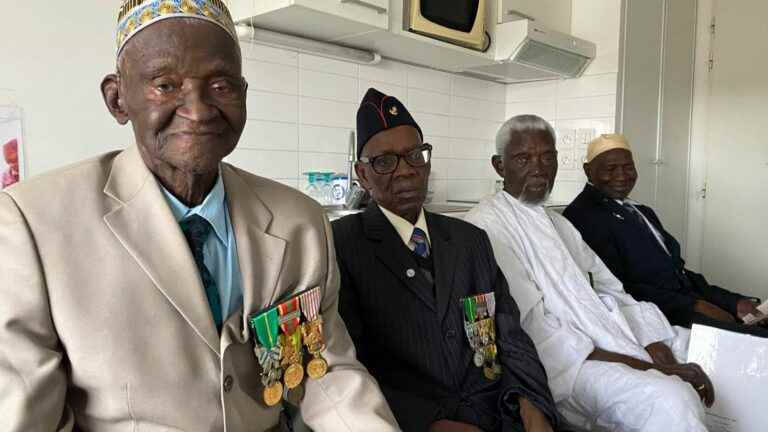 the relief of the last Senegalese skirmishers who will be able to find their relatives in Africa and touch their minimum old age