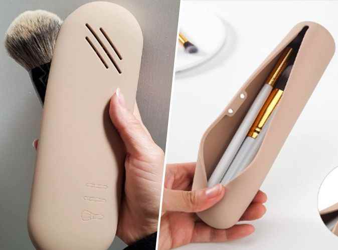 these silicone brush storage cases are all the rage…here’s why they’re essential for travel