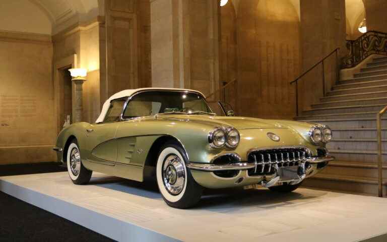 1958 Chevrolet Corvette Fancy Free: a unique model exhibited in Montreal