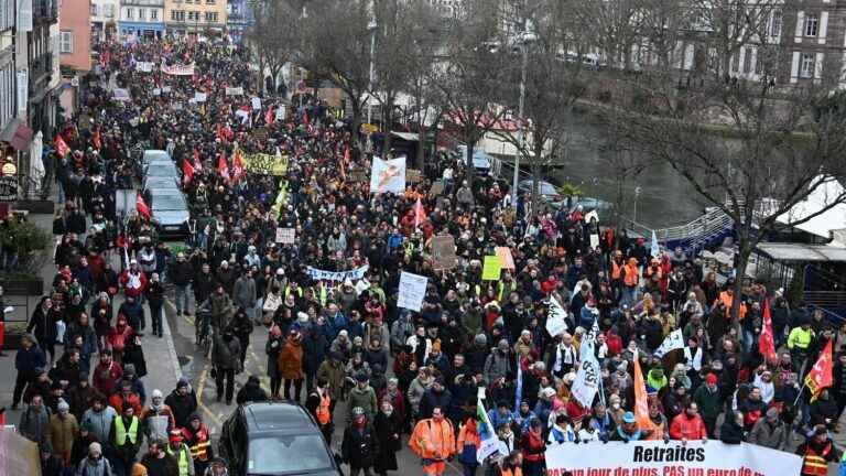 64% of French people say they are opposed to the reform and support for the mobilization is jumping