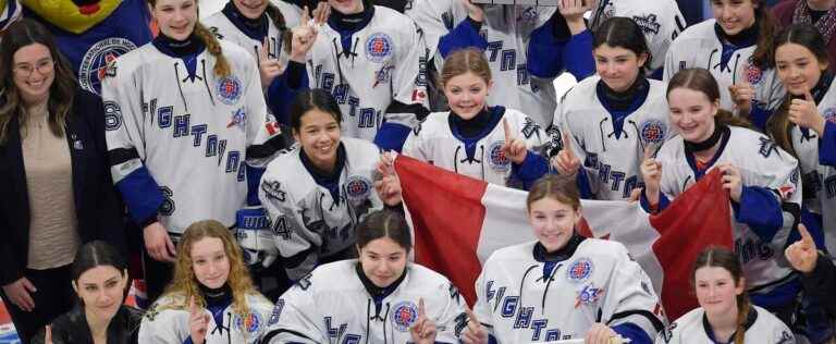 A page of history is being written at the Tournoi pee-wee de Québec