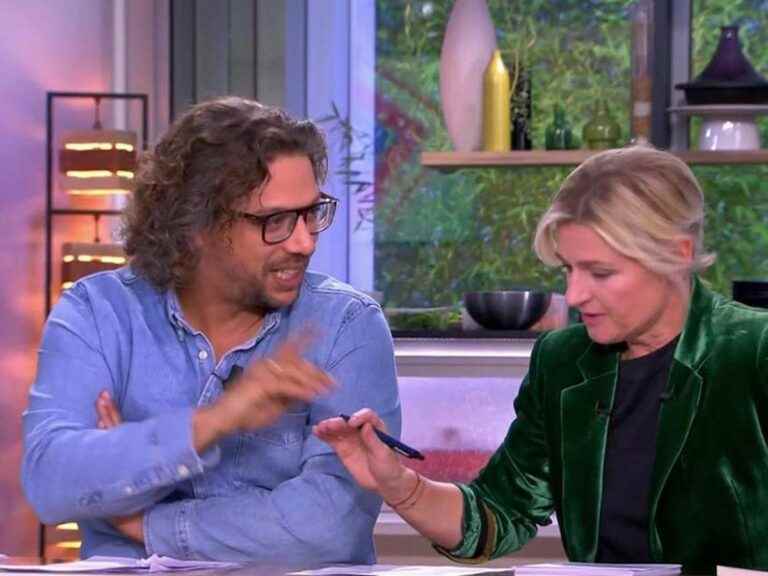 Anne-Elisabeth Lemoine and Matthieu Belliard at the start of a romance?  Bertrand Chameroy denounces the “live taste buds” in “C à vous”