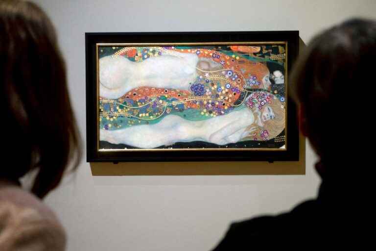 Austria |  A work of Gustav Klimt exposed after six decades in the shadows