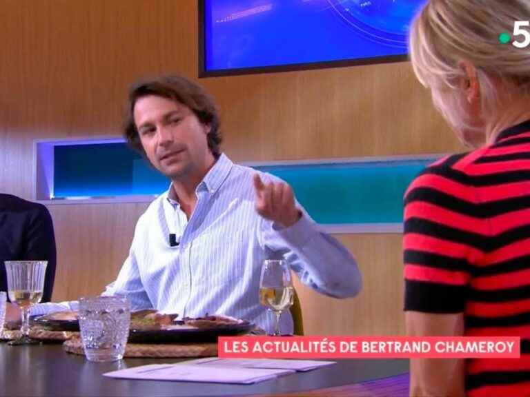 Bertrand Chameroy disappointed by Anne-Élisabeth Lemoine, the columnist displays it and settles his accounts live on “C à Vous”