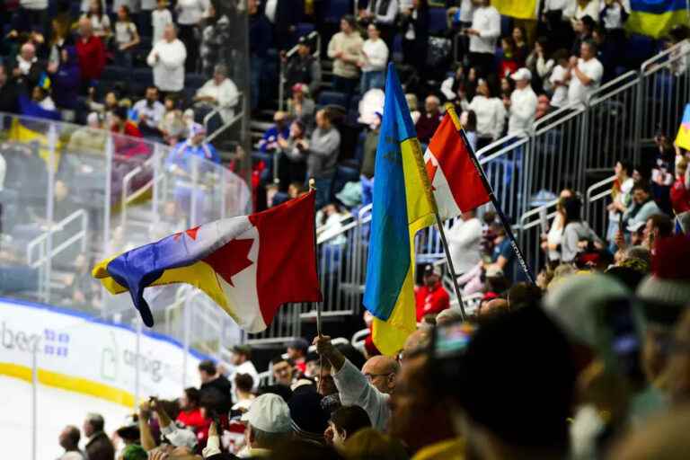 Big dose of love for the Ukrainian pee-wee team in Quebec