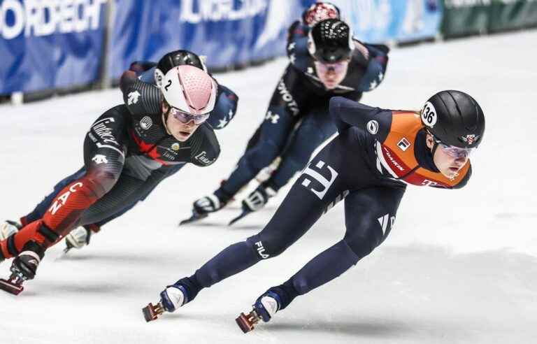 Canada earns five short track World Cup medals