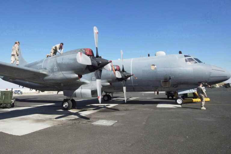 Canadian military patrol aircraft returns from its mission in Haiti