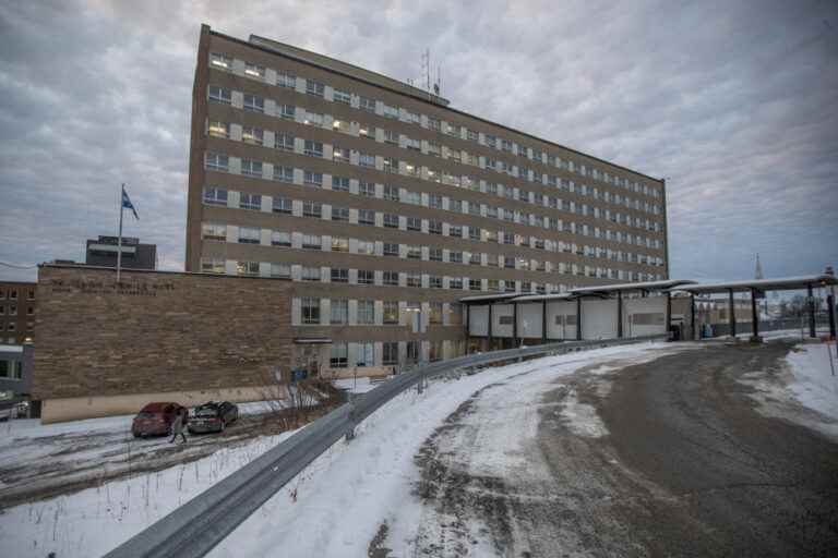 Cold wave |  Pipe breaks cause trouble in Estrie hospitals