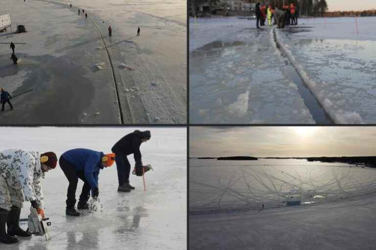 Finnish Inventor Builds World’s Largest ‘Ice Carousel’