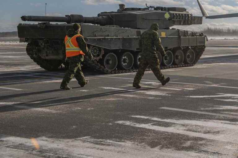 First Canadian Leopard 2 tank on its way to Ukraine