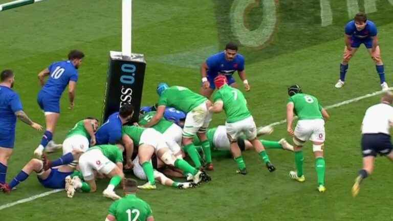 France lose to Ireland