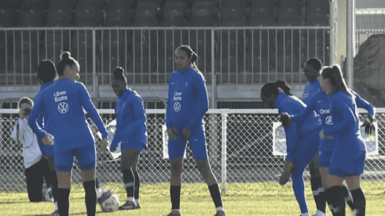 French women’s team: the sling of the Blue