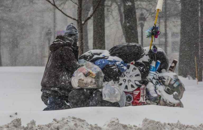 Homeless people less at risk during extreme cold?