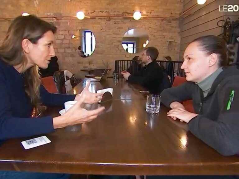 “I’m going to cry!”, Anne-Claire Coudray sent to Ukraine, her absolutely moving encounter in a bistro!