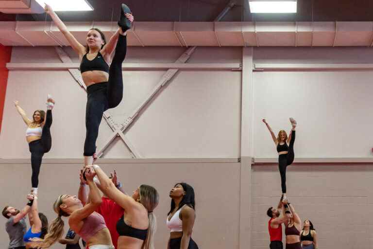 In pictures |  Auditioning for the Alouettes