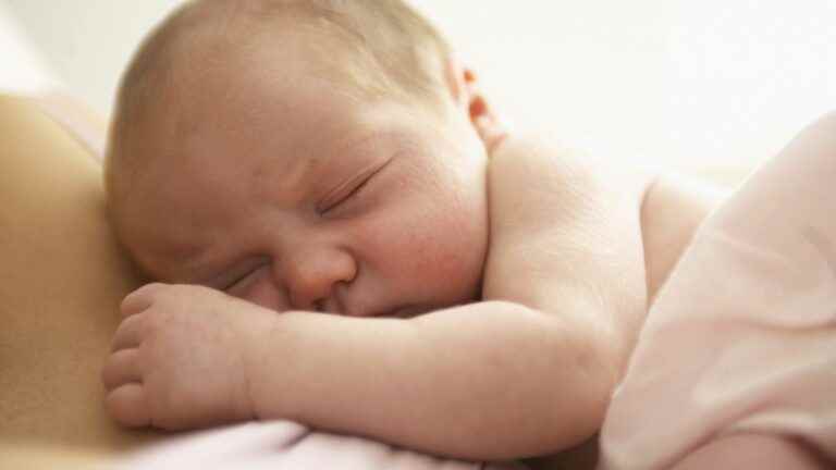 It is only during childbirth that the infant encounters the world of microbes