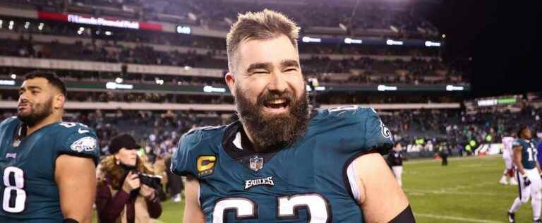 Jason Kelce’s wife could give birth during the Super Bowl