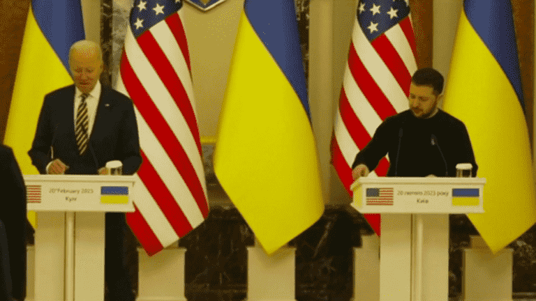 Joe Biden’s surprise visit reassures Ukrainians