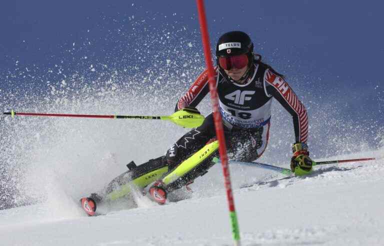 Laurence St-Germain wins slalom gold at Alpine Worlds