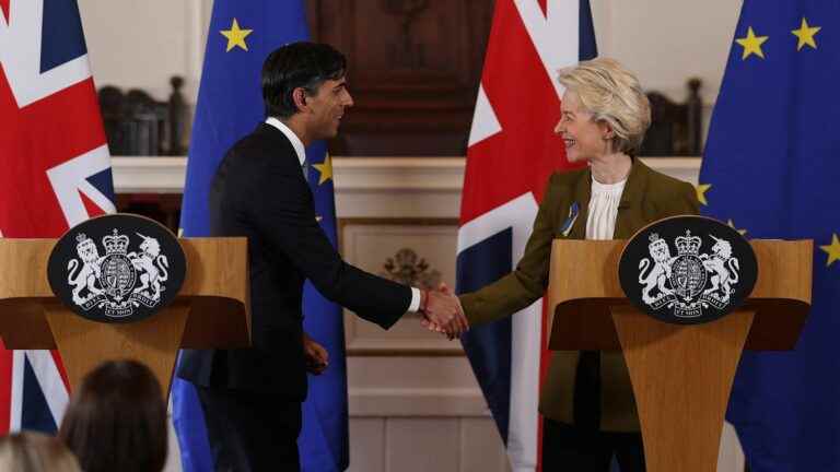 London and the European Union reach an agreement on Northern Ireland