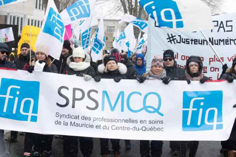 Mauricie and Centre-du-Québec |  Nurses demonstrate against the “disorganized management” of the CIUSSS