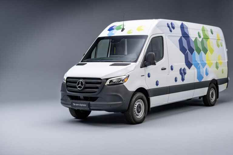 Mercedes Benz |  An electric Sprinter marketed this year