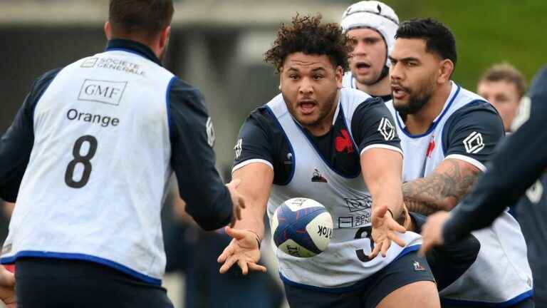 Mohamed Haouas replaces Uini Atonio on the front row, only change in the XV of France to challenge Scotland