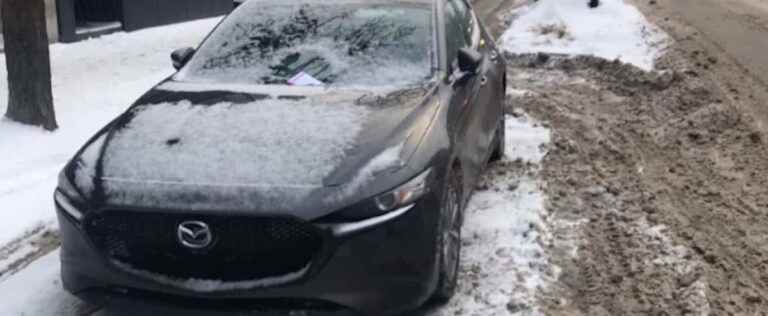 Montreal: bike paths used as parking disturb