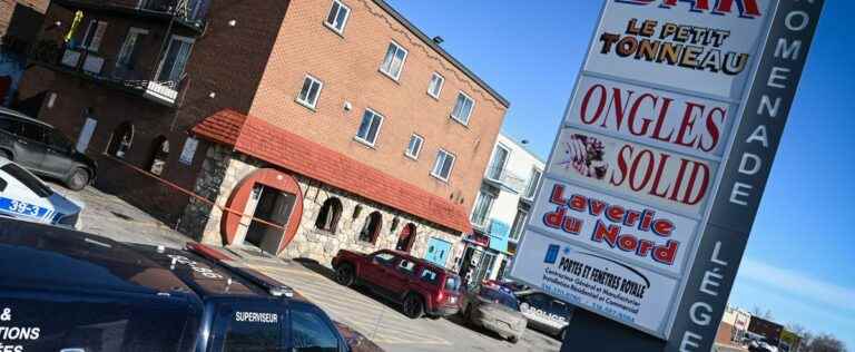 [PHOTOS] Work accident in Montreal North: a bar owner strangled by her scarf