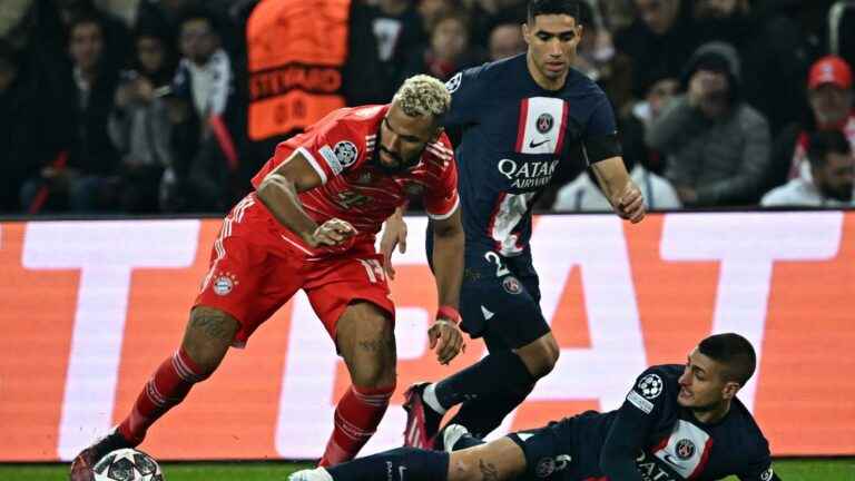 PSG dominated by Bayern in the first half, but no goal scored