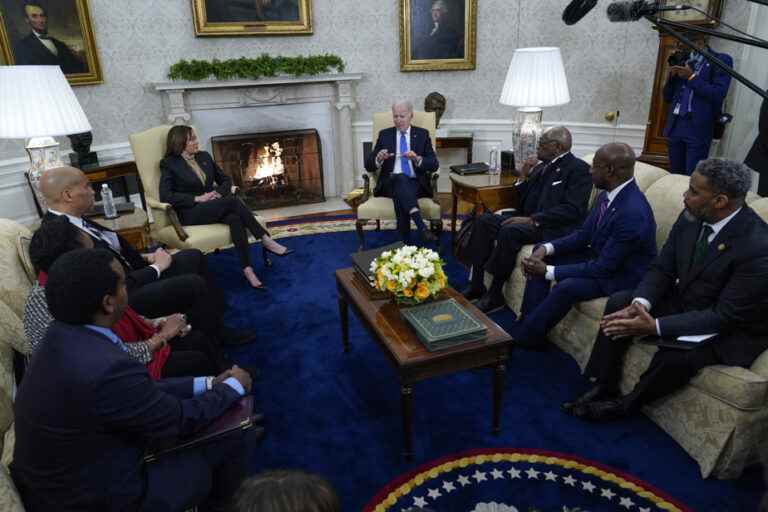 Police reform |  Biden urges African-American elected officials to apply pressure