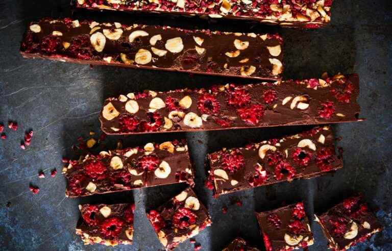 Raspberry and Toasted Hazelnut Fudge Recipe