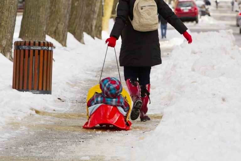 Recognition of multiparenthood |  Minister Martine Biron opens, then closes the door