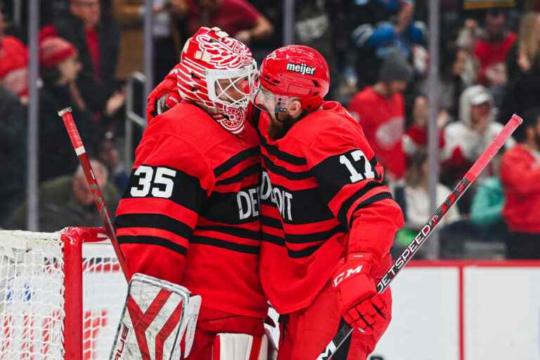 Saturday in the NHL |  Red Wings win 5-2 over Canucks