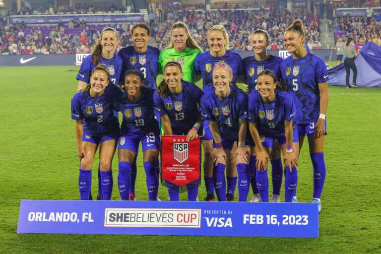 SheBelieves Cup |  Canadians wear purple for equal pay, 2-0 loss to USA