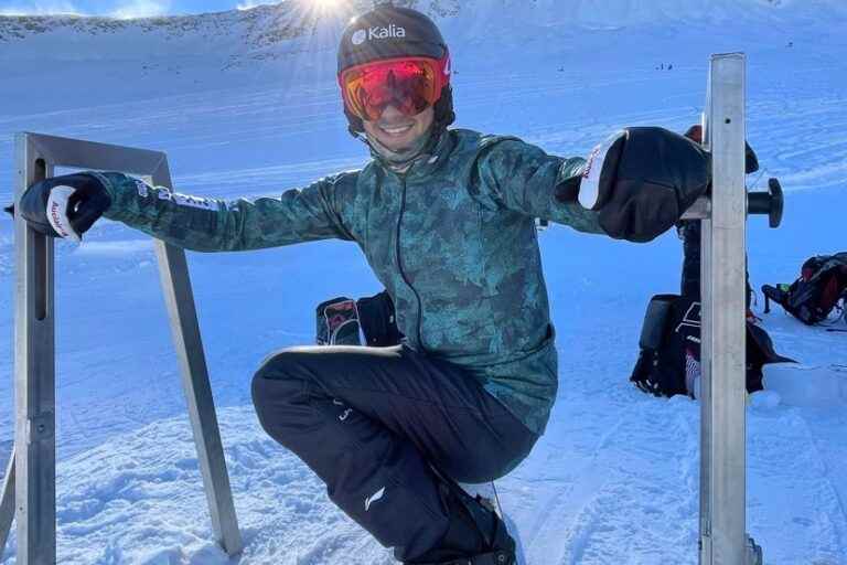 Snowboarding |  Eliot Grondin finishes ninth in Italy