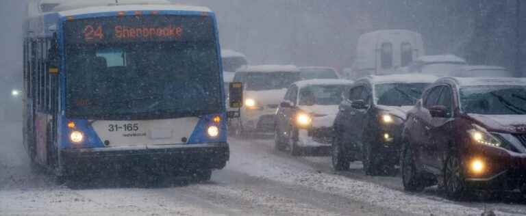 Snowstorm: difficult rush hour in Greater Montreal