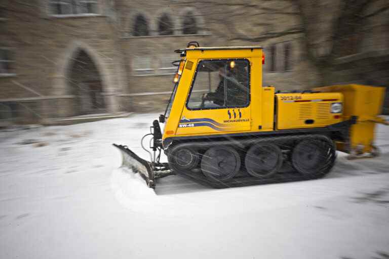 Surplus snow |  Trois-Rivières will stop clearing snow from the sidewalks