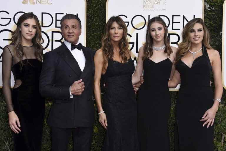 Sylvester Stallone and his family in a reality show