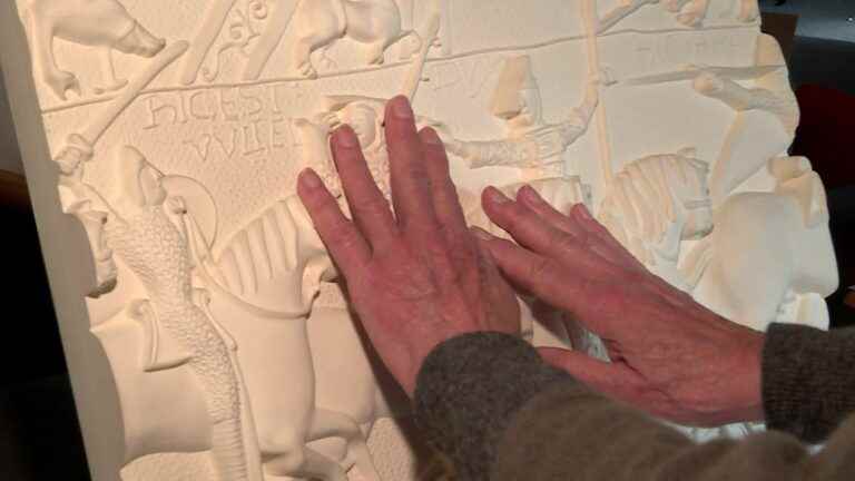 The “Tactile Tour” exhibition, which introduces art to the fingertips of the visually impaired, with a stopover in La Rochelle