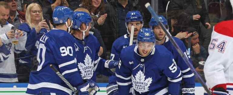 The blame on the infirmary: the Canadian loses 5 to 1 against the Maple Leafs