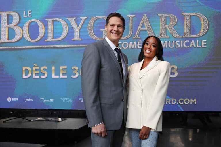 The cast of the musical The Bodyguard revealed