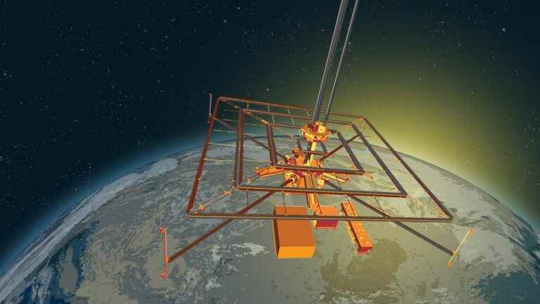 The first real space solar power plant test is underway